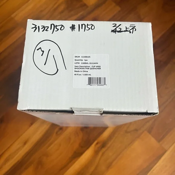 Stanley X Starbucks Pink Shimmery LIMITED EDITION 40 oz, Philippines, NEW - Picture 16 of 16